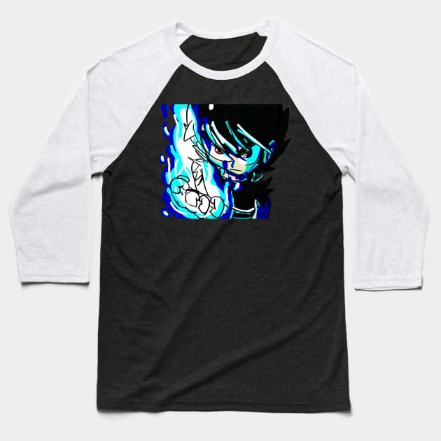 Asura stare Baseball T-Shirt by sonic7ischaos